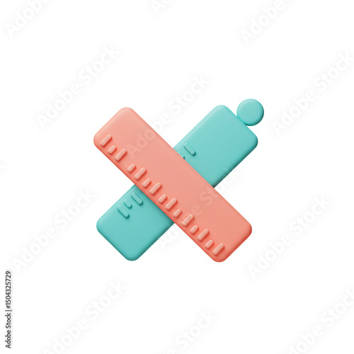 rubber stamp isolated on white background photo