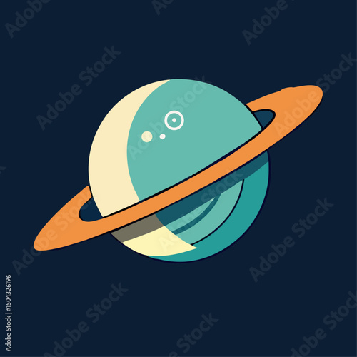 space rocket vector illustration