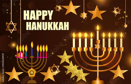 Hanukkah Lights: A Festive Celebration
