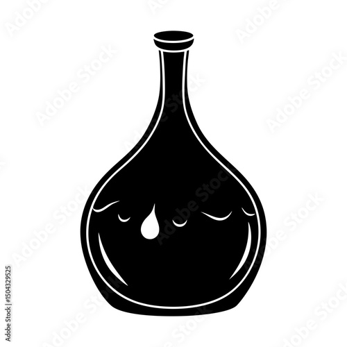 Molasses silhouette vector