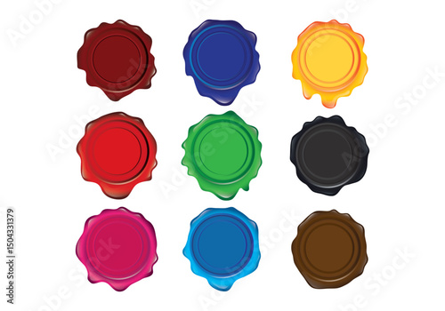 Waxing salon services and products vector illustration