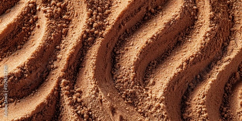 Texture del cioccolato fondente, gelato artigianale