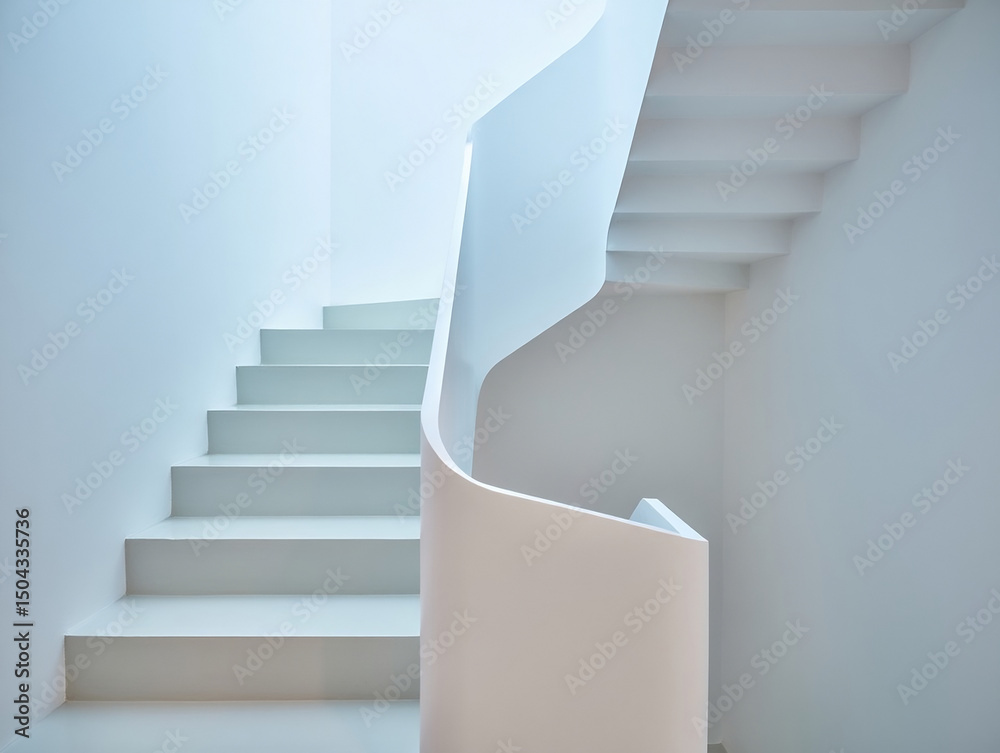 Obraz premium modern home stairs