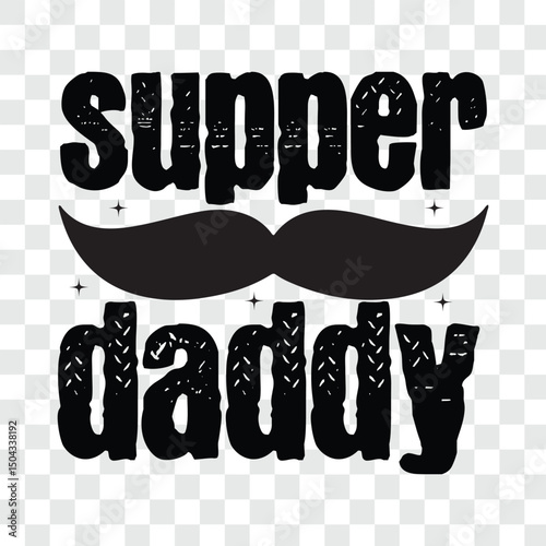 supper daddy t-shirt design