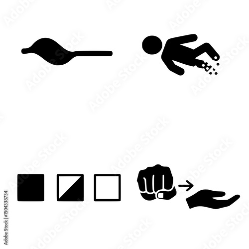 Progressive Muscle Relaxation & Tension Release Icons