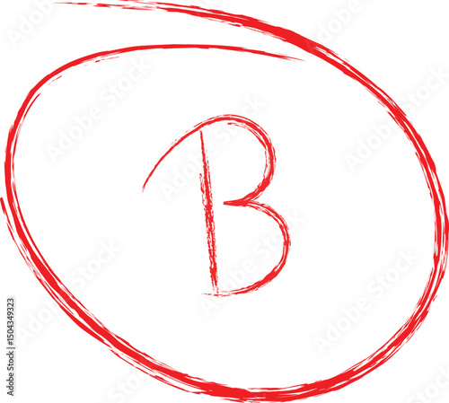 B Grade Red Marker