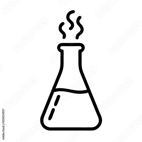 laboratory flask and test tubes