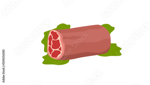 Delicious Rolled Meat A Culinary Delight, Perfect for Savory Dishes and Exquisite Meals