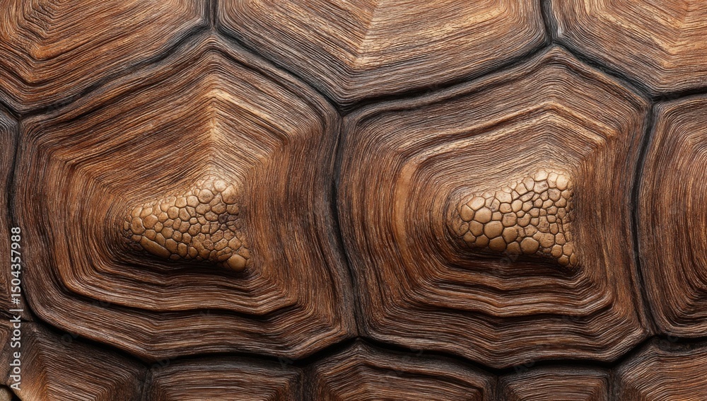 Detailed Close-Up of Tortoise Shell Pattern, Emphasizing Natural Texture and Organic Design for Conservation Awareness and Wildlife Protection : Generative AI Detailed Close-Up of Tortoise Shell Pattern, Emphasizing Natural Texture and Organic Design for Conservation Awareness and Wildlife Protection : Generative AI