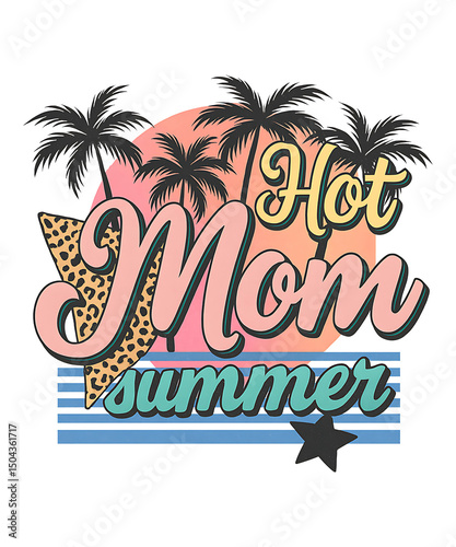 Hot mom summer photo