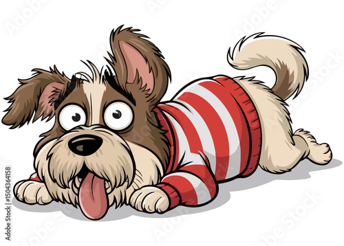 A dog vector