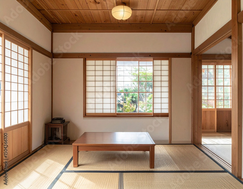 Wallpaper Mural 一般的な日本家屋の画像 Torontodigital.ca