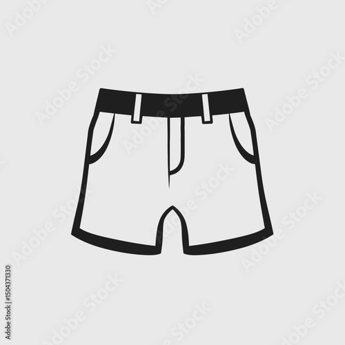 White shorts apparel clothing fashion garment casual summer style outfit wear cotton denim trendy modern silhouette