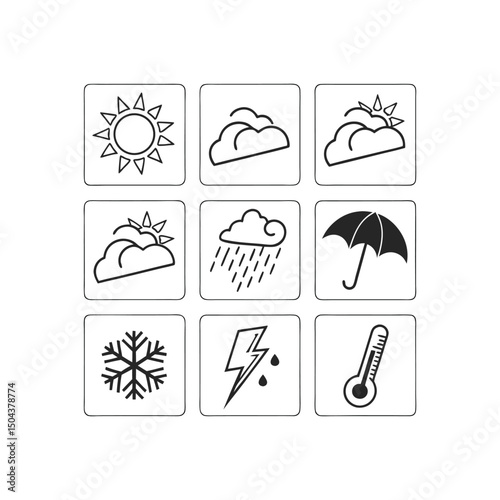 weather icons set