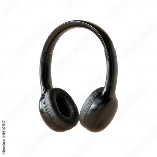 Wireless headphones with padded ear cups, perfect for music lovers and audiophiles, showcasing sleek design and superior sound quality.