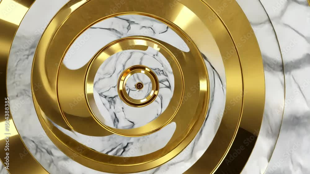 Abstract gold and white marble texture background video, footage. motion video.