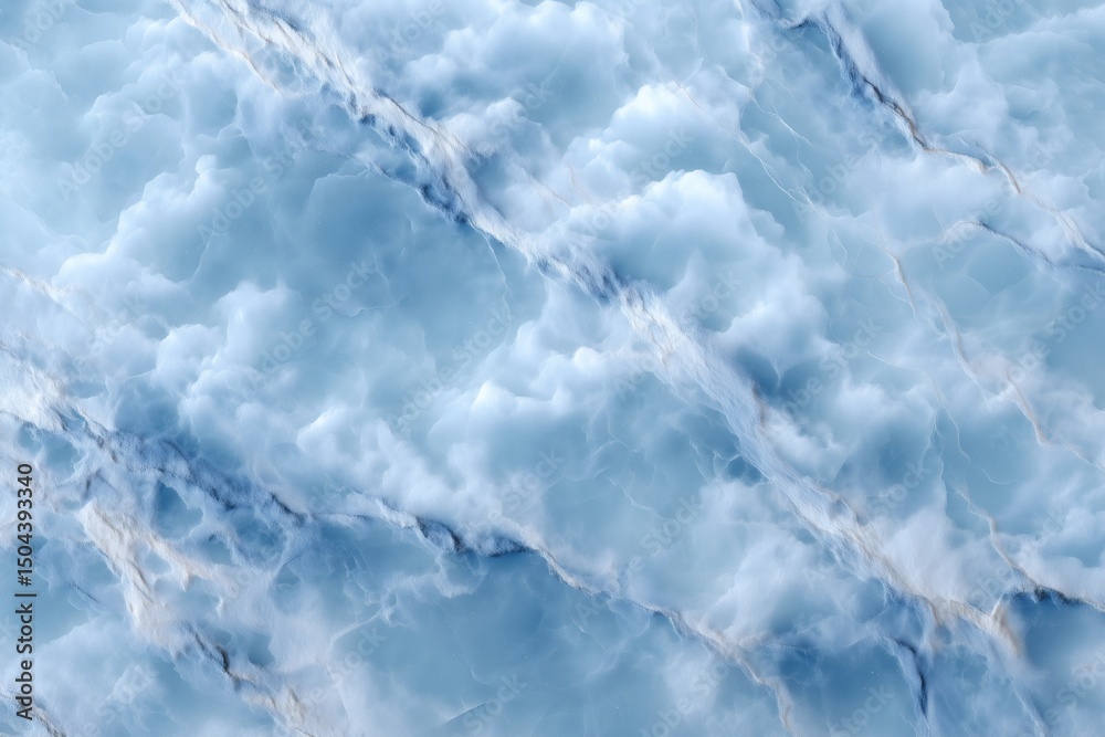 Obraz premium A mesmerizing abstract background of light and dark blue hues with delicate, flowing patterns that create a dreamy, ethereal atmosphere.