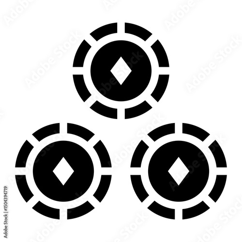 poker chips icon