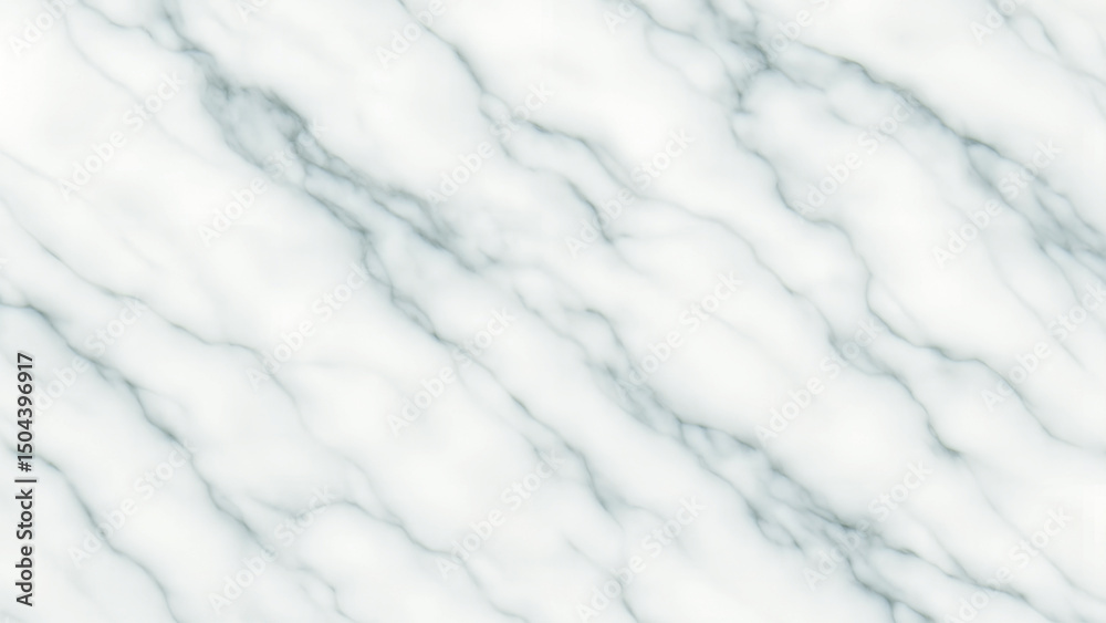 Obraz premium Elegant white marble texture with subtle grey veining seamless pattern