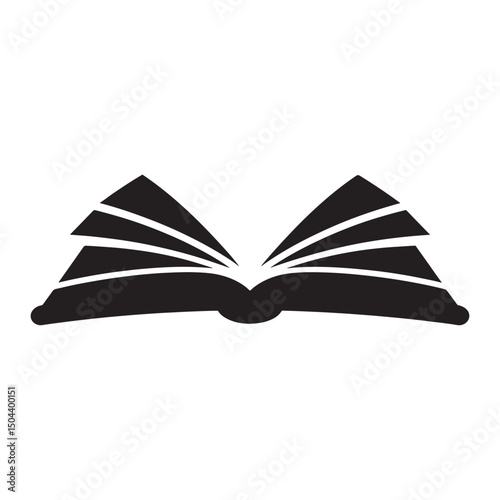 Quran Logo Design Vector, Quran Silhouette 