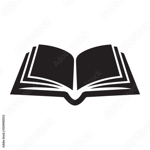 Quran Logo Design Vector, Quran Silhouette 