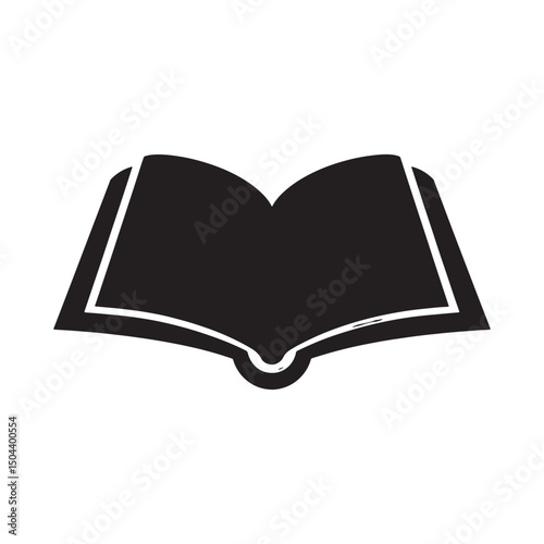 Quran Logo Design Vector, Quran Silhouette 