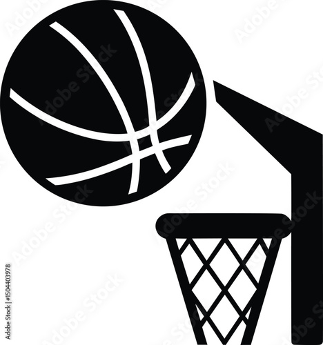 basketball ball vector illustration