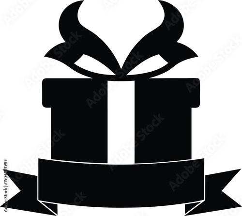 gift box with ribbon