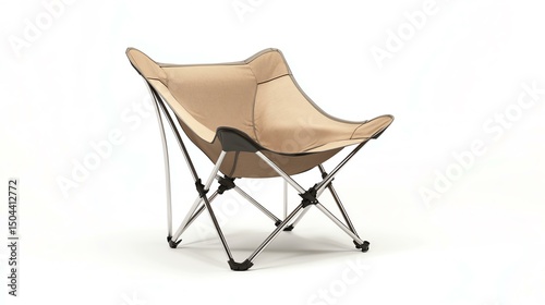 A stylish and comfortable folding chair designed for relaxation. Perfect for outdoor events, camping, or indoor use, featuring a sleek, modern design and durable materials.