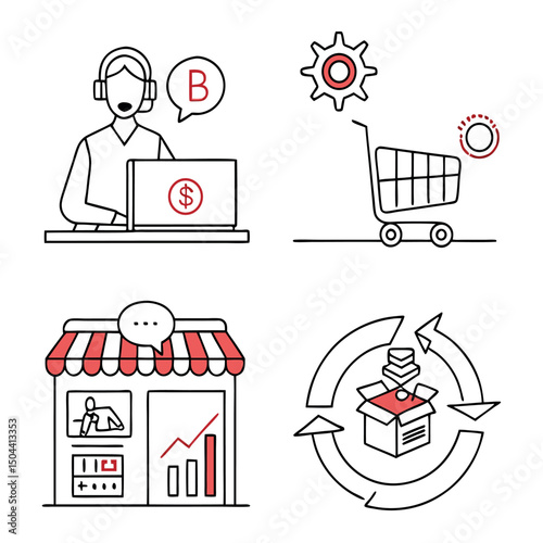 Streamlining E-commerce Customer Support, Sales, and Logistics