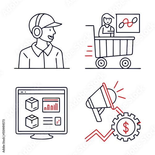 Streamlining E-commerce Customer Support, Order Fulfillment, Analytics, and Marketing Strategies