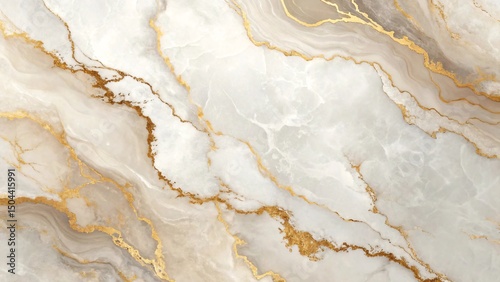 Elegant marble texture with golden veins sophisticated design for backgrounds and decorations