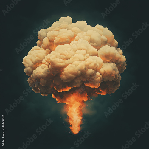 Mushroom Cloud Explosion