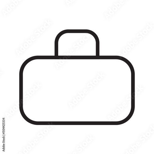 Bag icon, symbol of bag