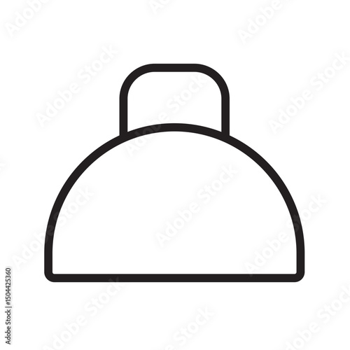 Bag icon, symbol of bag