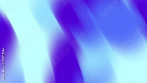 Smooth flowing blue gradient loop animation background