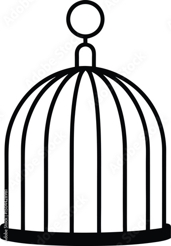 man in cage
