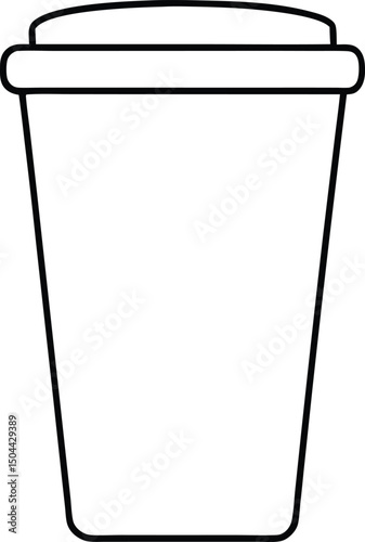 paper trash can