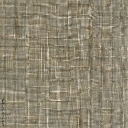 Neutral Textured Background, Beige Linen Fabric Texture