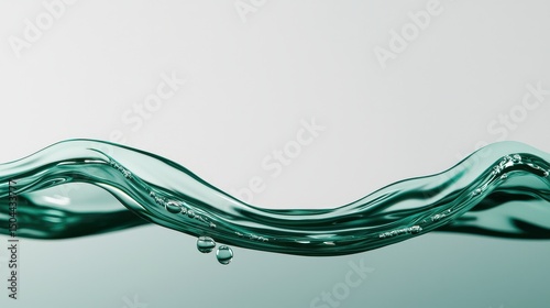Close-Up Interaction Between Water and Oil Captured in Stunning Detail for Educational and Creative Use