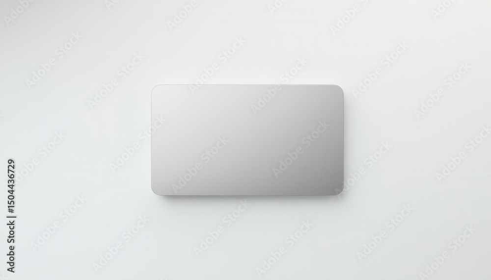 Minimalist Reflection: A Contemporary Design Aesthetic of a Sleek Rectangular Mirror on White Surface Minimalist Reflection: A Contemporary Design Aesthetic of a Sleek Rectangular Mirror on White Surface