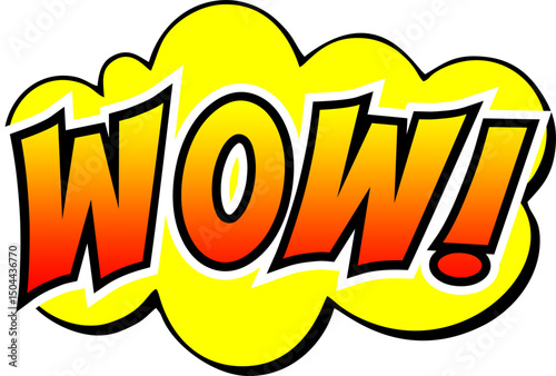 Cartoon comic sign burst clouds. Speech bubble, wow sign expression and pop art text frames. Comics mem expressions speech, superhero book wow label. Isolated vector symbols set