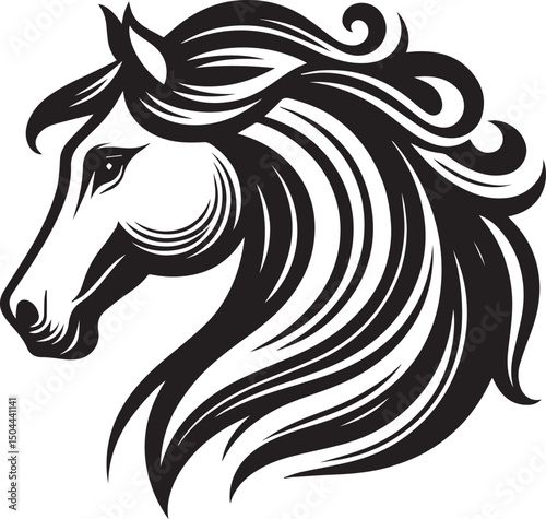 Cute Horse Vector