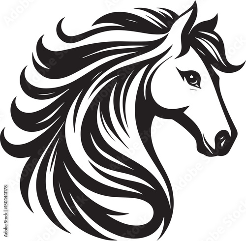 Cute Horse Vector