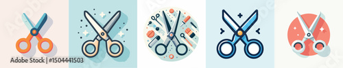 vector of a  scissors