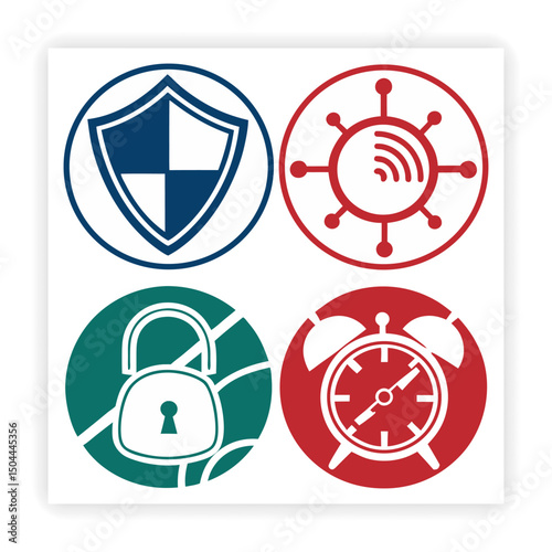 Cyber Safety Visual Resources Data Privacy Doodles, Cybersecurity Doodles, 