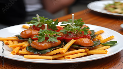 Dynamic food festival featuring global cuisines