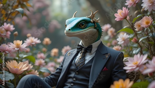 man in the garden