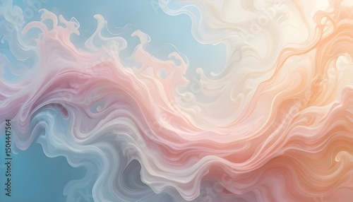 abstract background with colorful waves