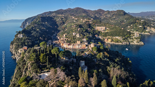 Canvas Print Italy, Portofino